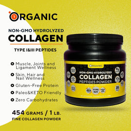 1Organic Collagen Powder 454g