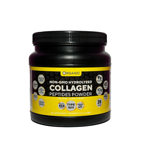 1Organic Collagen Powder 454g