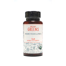 Organic Greens+ Fruits Superfood & Multivitamins 60 Tablets