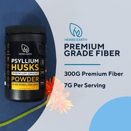 Psyllium Husk Powder 300G Premium Fiber