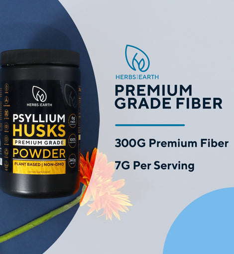 Psyllium Husk Powder 300G Premium Fiber