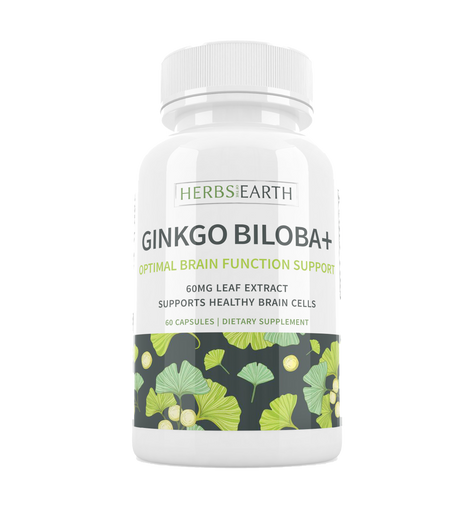 Ginkgo Biloba 60mg 60 capsules