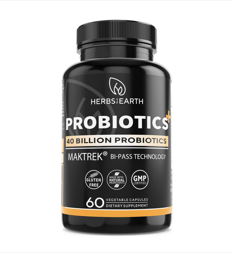 Probiotics 40 Billion CFU with Lactobacillus Acidophilus 60 capsules