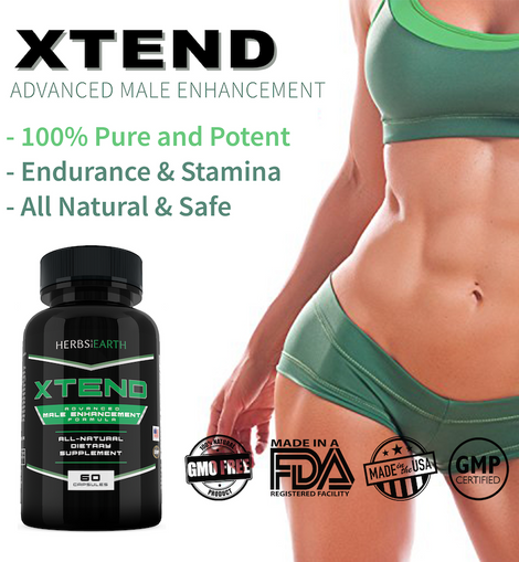 XTEND Male Enhancement Formula 60 Capsules – HERBS OF THE EARTH PLUS