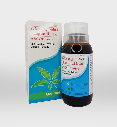 ASCOF FORTE SYRUP Menthol (600mg/5mL) 120mL