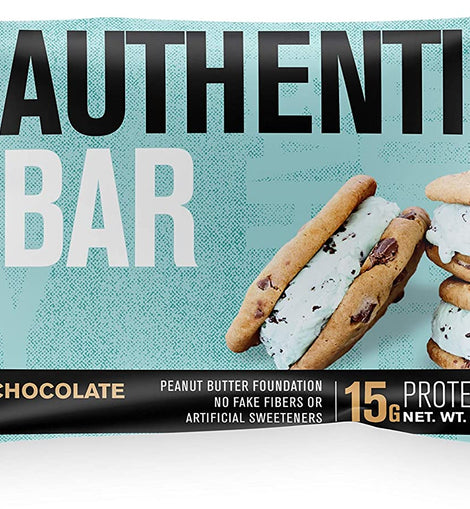 Jacked Factory Authentic Protein Bars Mint Chocolate Chip 60g 1 piece