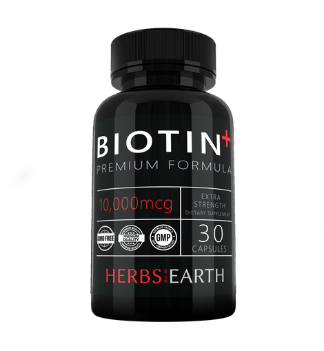 Biotin 10,000 mcg 30 capsules Herbs of the Earth