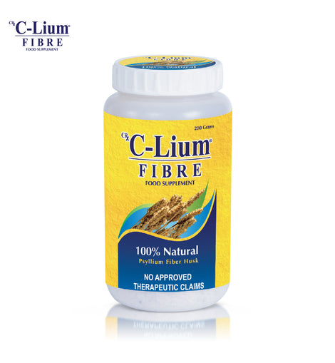 C-Lium Fibre Lifestyle Jar - Psyllium Fiber Husk 200grams