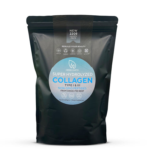 Collagen Peptides Powder Unflavored 220 Grams Pouch