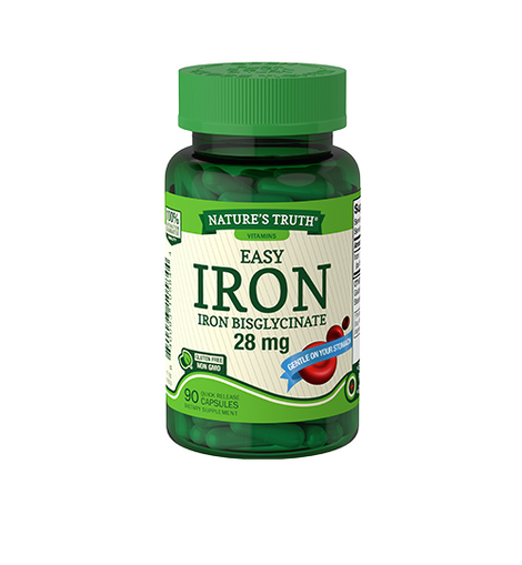 Nature's Truth Easy Iron 28mg 90 capsules