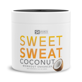 Sports Research Sweet Sweat Coconut 'Workout Enhancer' Gel - 'XL' Jar (13.5oz)