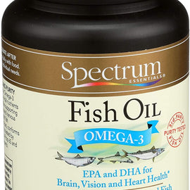 Spectrum Essentials Fish Oil, 1000 mg, 100 Softgels