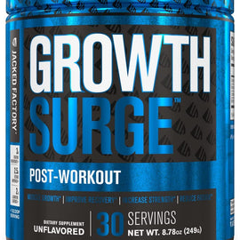 Jacked Factory Growth Surge Unflavored 30 Servings 8.8oz/249g
