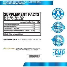 Jacked Factory Growth Surge Blueberry Lemonade 30 Servings 10.6oz/300g