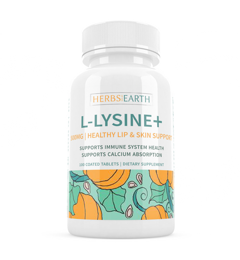 L-Lysine 50mg 100 Coated Tablets