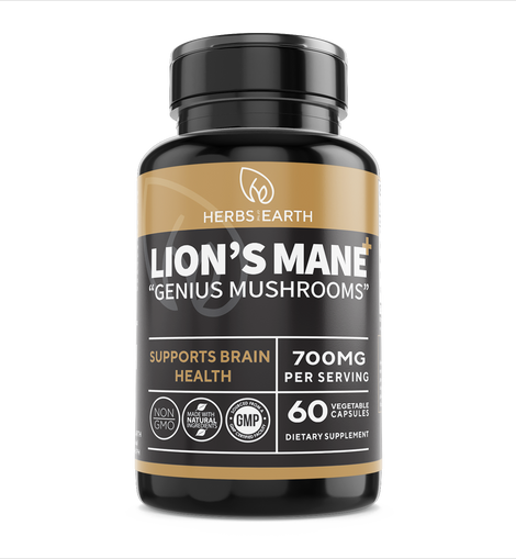 Lions Mane 2400mg 60 Capsules