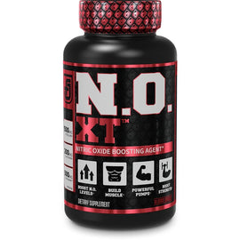 Jacked Factory N.O. XT Nitric Oxide Supplement 90 Veggie Pills with Nitrosigine L Arginine & L Citrulline for Muscle Growth, Pumps, Vascularity, & Energy - Extra Strength Pre Workout N.O. Booster & Muscle Builder