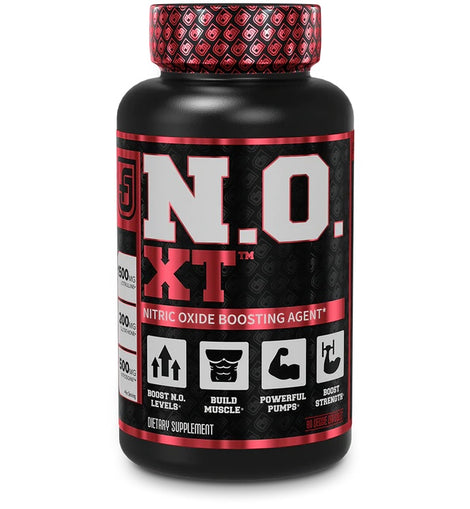 Jacked Factory N.O. XT Nitric Oxide Supplement 90 Veggie Pills with Nitrosigine L Arginine & L Citrulline for Muscle Growth, Pumps, Vascularity, & Energy - Extra Strength Pre Workout N.O. Booster & Muscle Builder