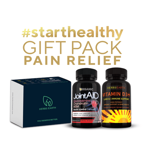 Pain Relief Gift Pack - Joint Aid and Vitamin D3 5000IU