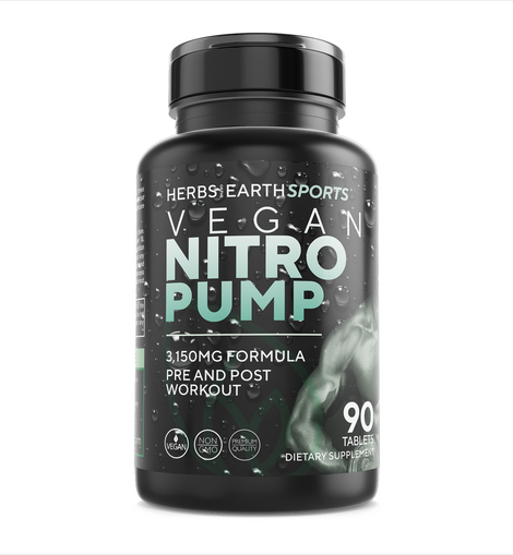 NitroPump Nitric Oxide 3,150MG 90 Tablets