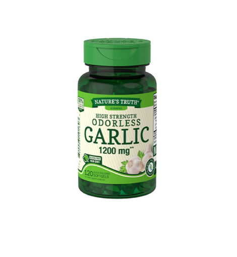 Nature's Truth Odorless Garlic 1200mg 120 Softgels