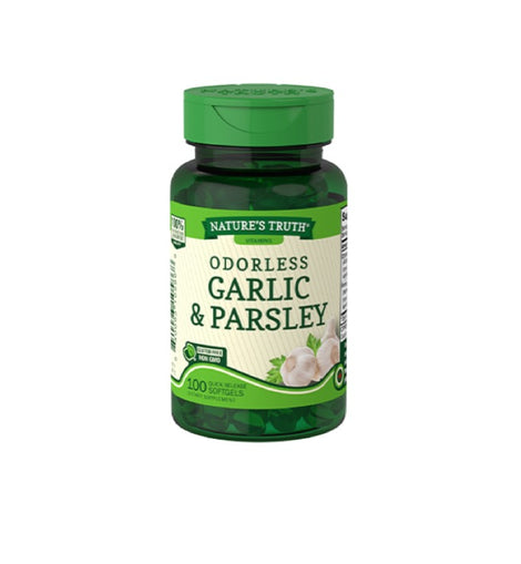 Nature's Truth Odorless Garlic & Parsley 100 Softgels