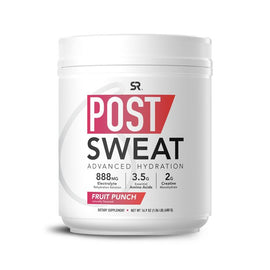 Sports Research Post-Sweat Fruit Punch 30 Servings 16.4 oz