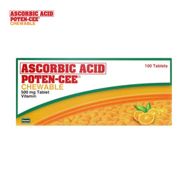 Ascorbic Acid Potencee 500 mg Chewable, 100 Tablets