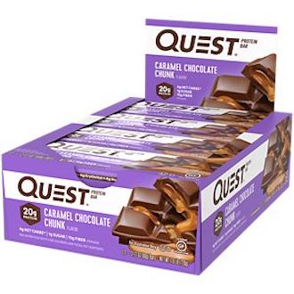 Quest Bar Caramel Chocolate Chunk Box of 12 Bars