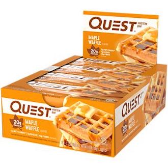 Quest Bar Maple Waffle Box of 12 Bars