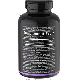 Sports Research Biotin 5,000mcg 120 Softgels