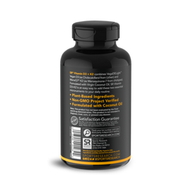 Sports Research Vitamin K2 + D3 w/ Organic Coconut Oil 60 Softgels