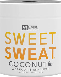 Sports Research Sweet Sweat Coconut 'Workout Enhancer' Gel - 'XL' Jar (13.5oz)
