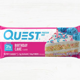 Quest Bar Birthday Cake