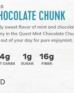 Quest Bar Mint Chocolate Chunk
