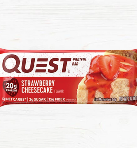 Quest Protein Bar Strawberry Cheesecake