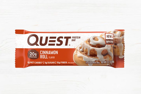 Quest Bar Cinnamon Roll