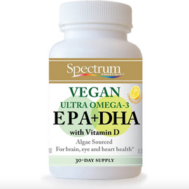 Spectrum® Vegan Ultra Omega-3 EPA + DHA 60 Softgels