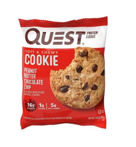 Quest Nutrition Peanut Butter Chocolate Chip Protein Cookie 1pc