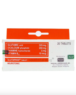 Glutaphos 550mg 20 Tablets