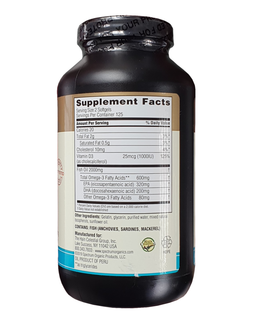 Spectrum® Fish Oil with Vitamin D 1000 mg 250 Softgels