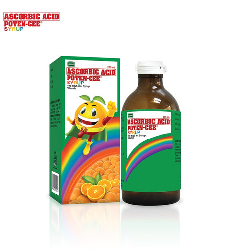 Ascorbic Acid Poten-Cee 100mg/5ml Syrup 250mL