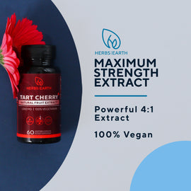 Tart Cherry Extract 1000 mg 60 Capsules