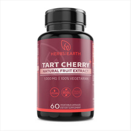 Tart Cherry Extract 1000 mg 60 Capsules