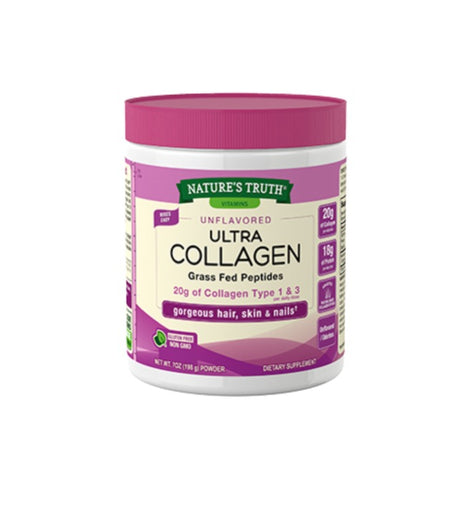Nature's Truth Collagen Peptides Powder Unflavored 198g