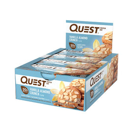 Quest Bar Vanilla Almond Box of 12 Bars