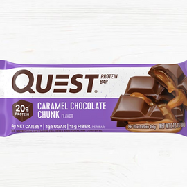 Quest Bar Caramel Chocolate Chunk