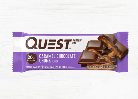 Quest Bar Caramel Chocolate Chunk