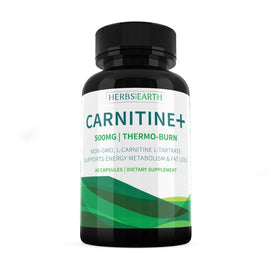 L-Carnitine 500mg, 30 Capsules