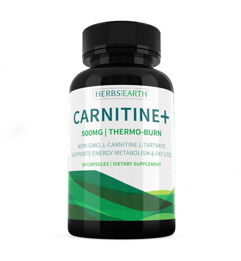 L-Carnitine 500mg, 30 Capsules